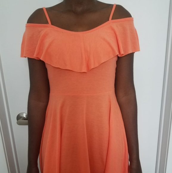 Orange dress. - Picture 2 of 2